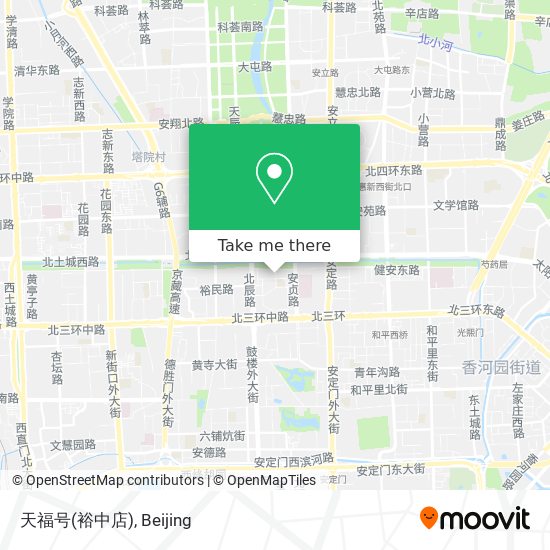 天福号(裕中店) map