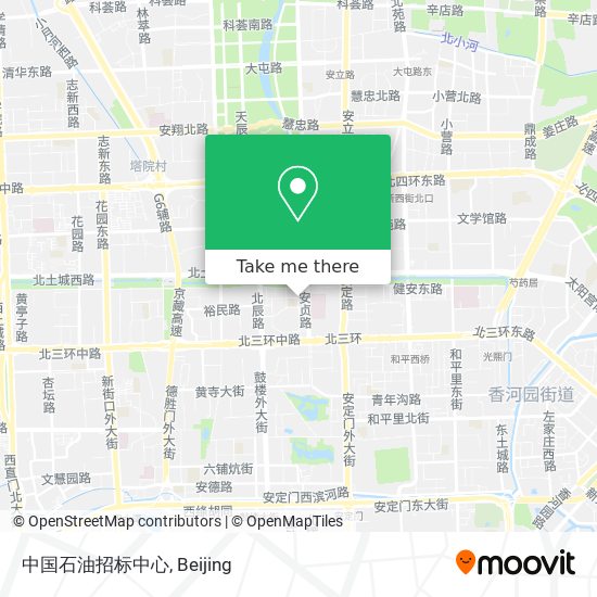 中国石油招标中心 map