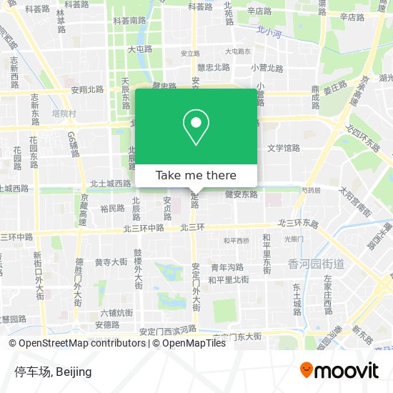 停车场 map