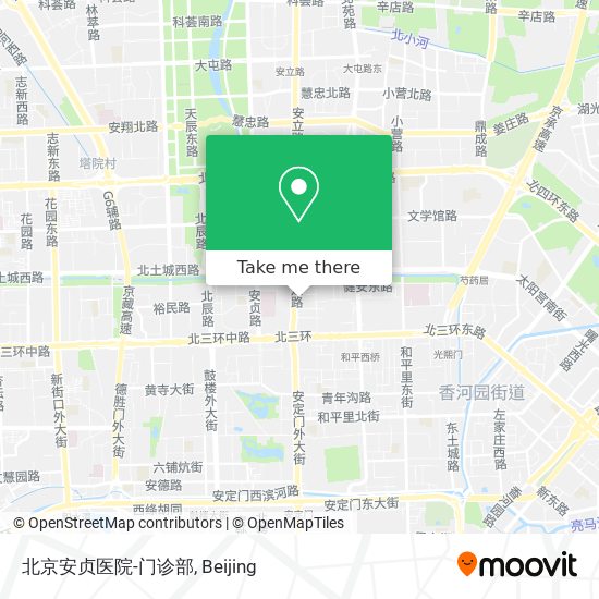 北京安贞医院-门诊部 map