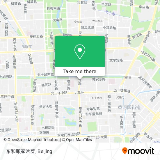 东和顺家常菜 map