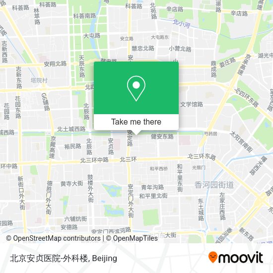 北京安贞医院-外科楼 map