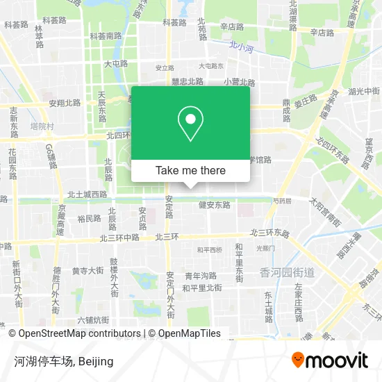 河湖停车场 map
