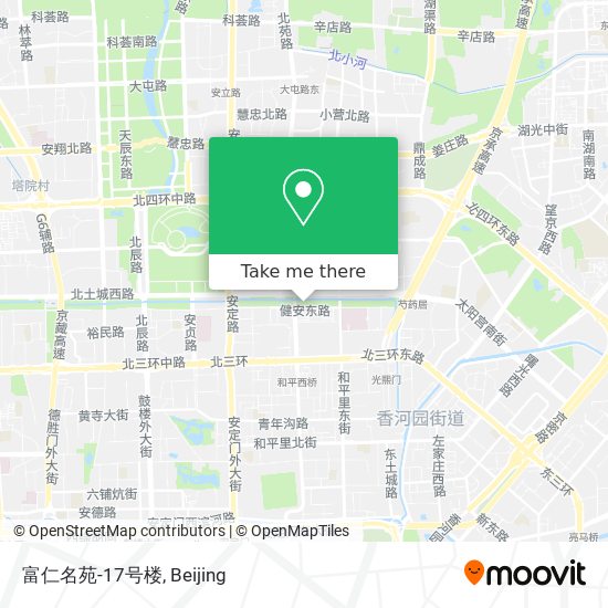 富仁名苑-17号楼 map
