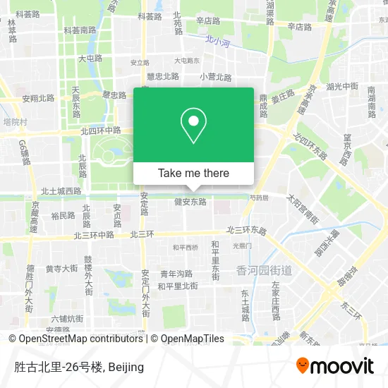 胜古北里-26号楼 map
