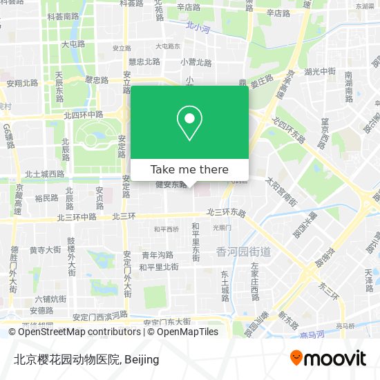 北京樱花园动物医院 map