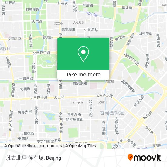 胜古北里-停车场 map