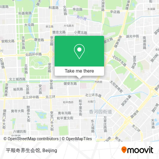 平顺奇养生会馆 map