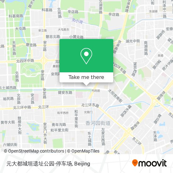 元大都城垣遗址公园-停车场 map