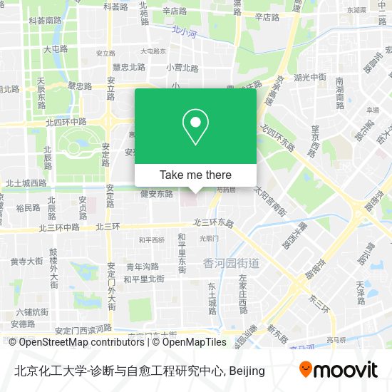 北京化工大学-诊断与自愈工程研究中心 map