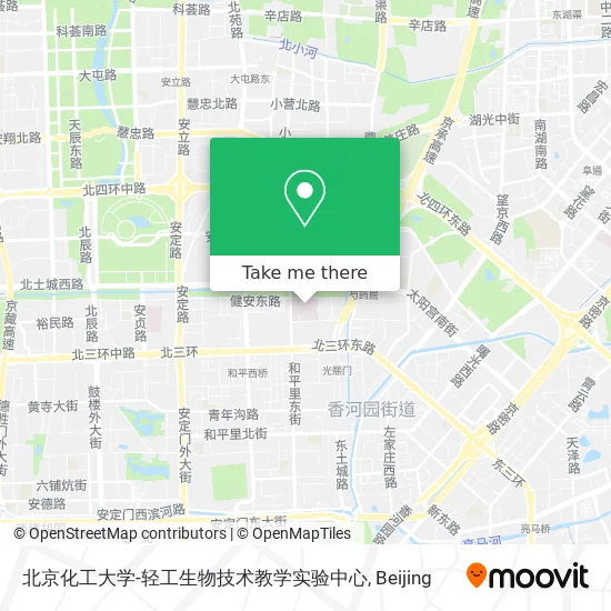 北京化工大学-轻工生物技术教学实验中心 map