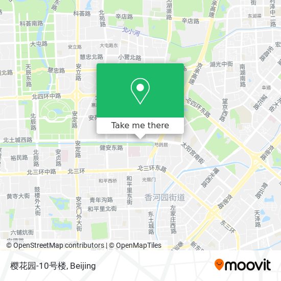 樱花园-10号楼 map