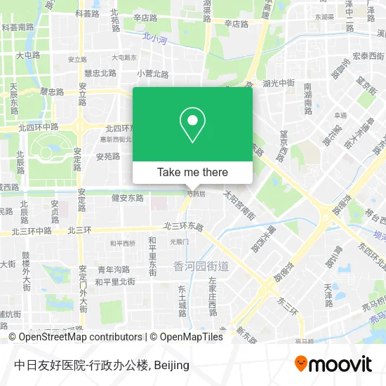中日友好医院-行政办公楼 map
