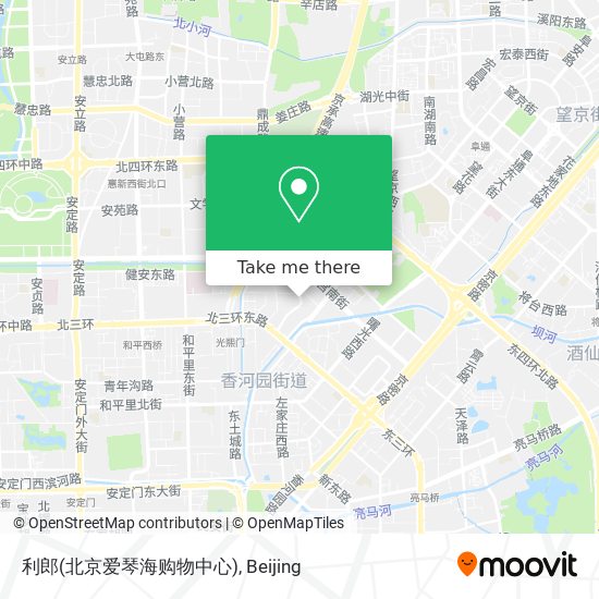 利郎(北京爱琴海购物中心) map