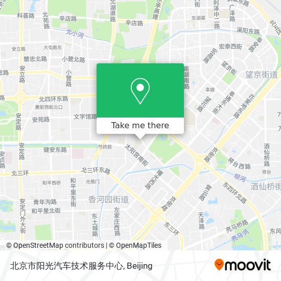北京市阳光汽车技术服务中心 map