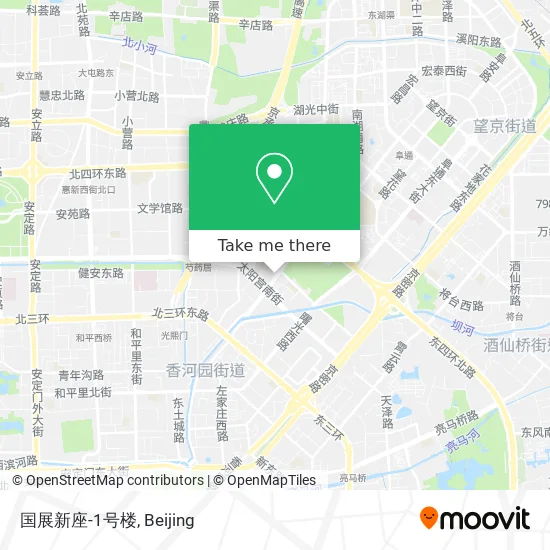 国展新座-1号楼 map