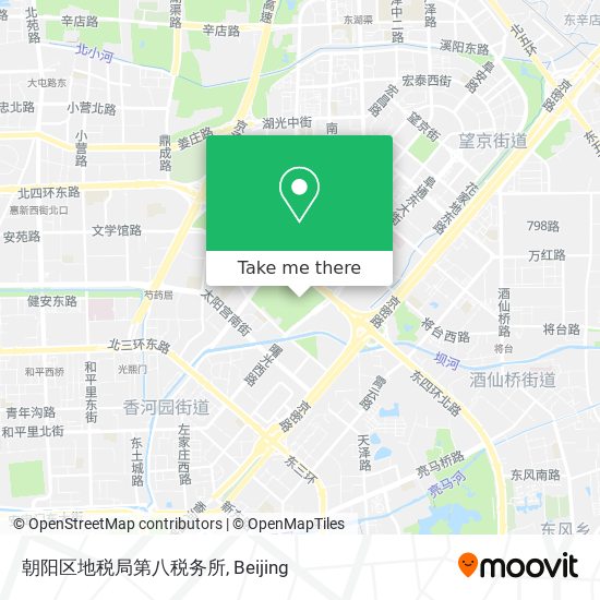 朝阳区地税局第八税务所 map