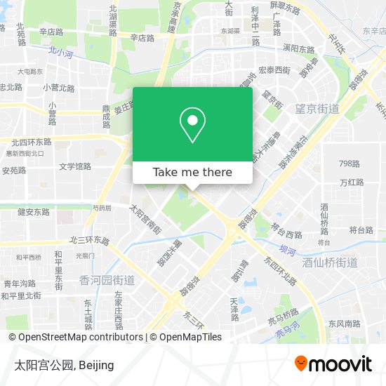 太阳宫公园 map