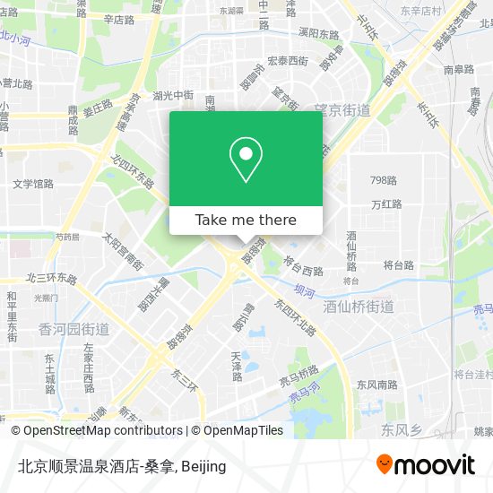 北京顺景温泉酒店-桑拿 map