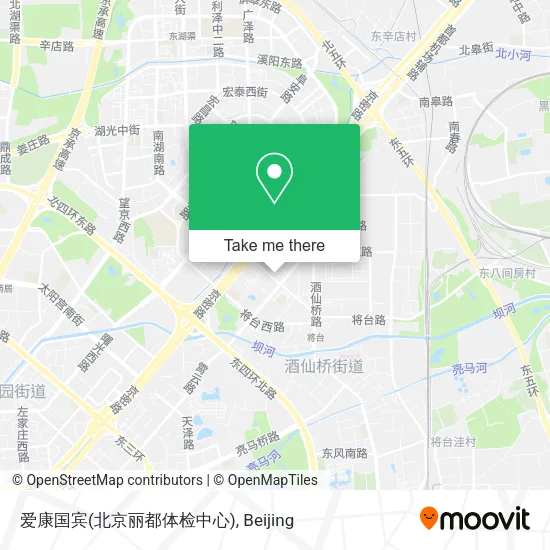爱康国宾(北京丽都体检中心) map