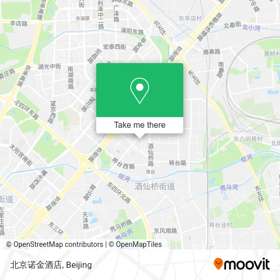 北京诺金酒店 map