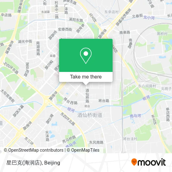 星巴克(海润店) map