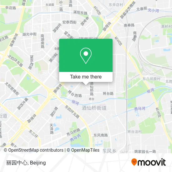 丽园中心 map
