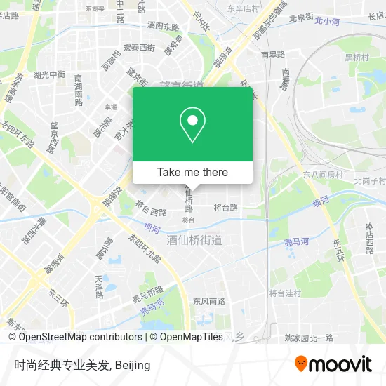 时尚经典专业美发 map