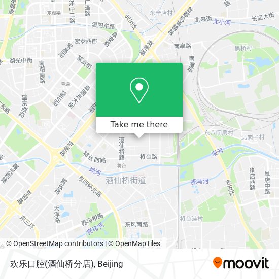 欢乐口腔(酒仙桥分店) map
