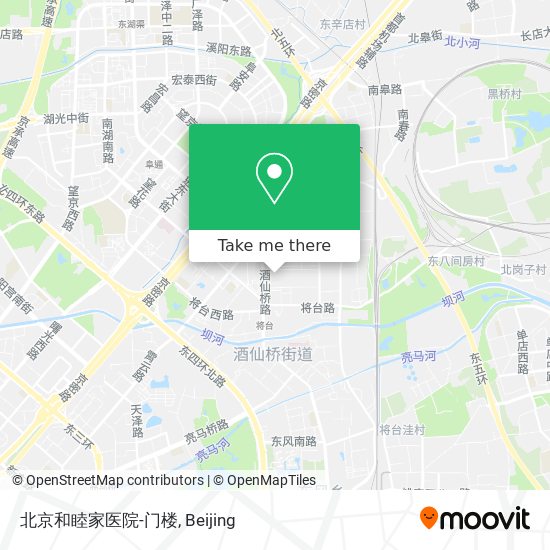 北京和睦家医院-门楼 map