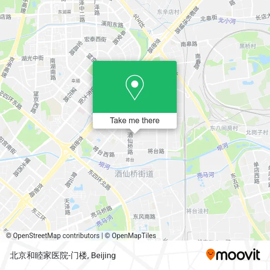 北京和睦家医院-门楼 map