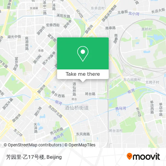 芳园里-乙17号楼 map