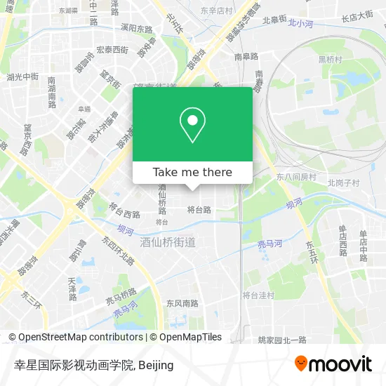幸星国际影视动画学院 map