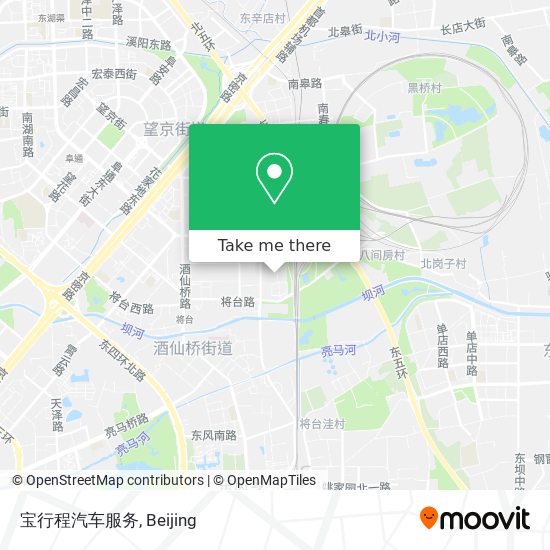 宝行程汽车服务 map