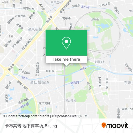 卡布其诺-地下停车场 map