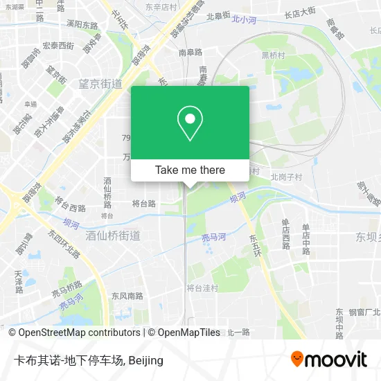 卡布其诺-地下停车场 map
