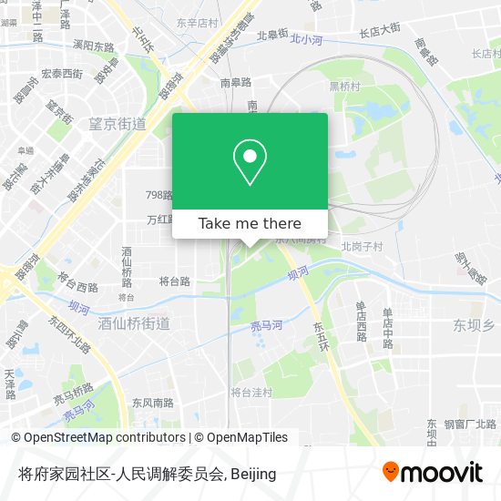 将府家园社区-人民调解委员会 map
