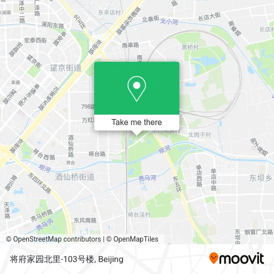 将府家园北里-103号楼 map