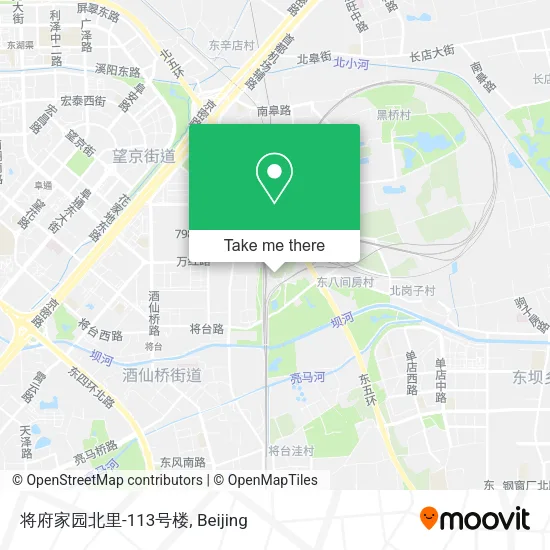 将府家园北里-113号楼 map