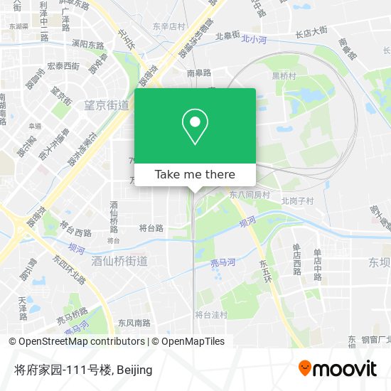 将府家园-111号楼 map