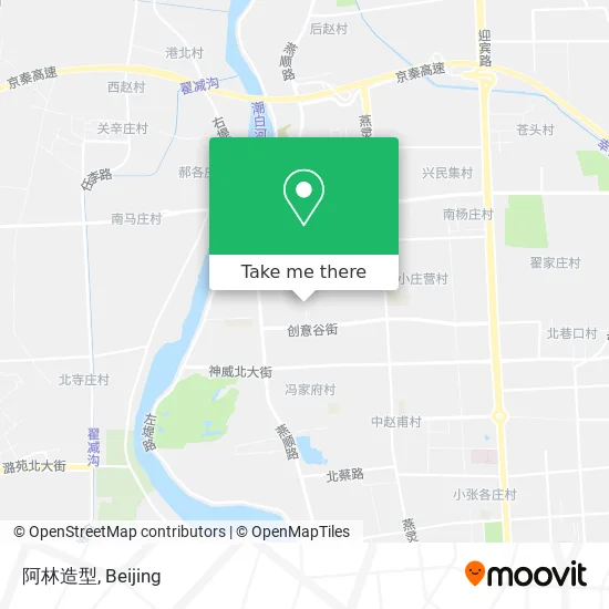 阿林造型 map