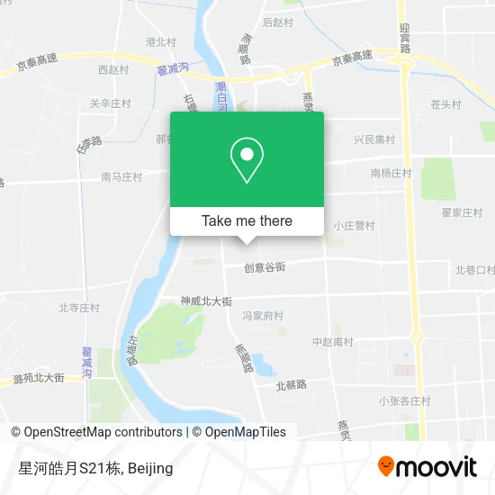 星河皓月S21栋 map