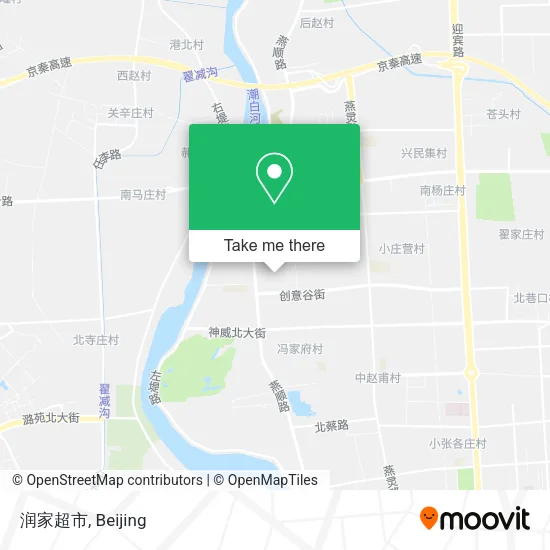 润家超市 map