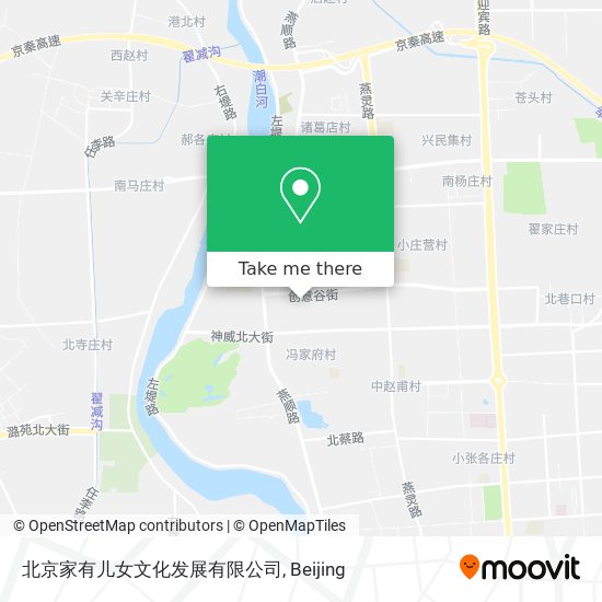北京家有儿女文化发展有限公司 map