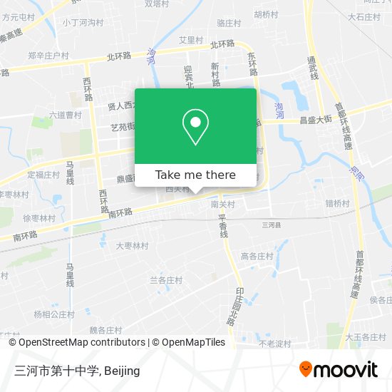 三河市第十中学 map