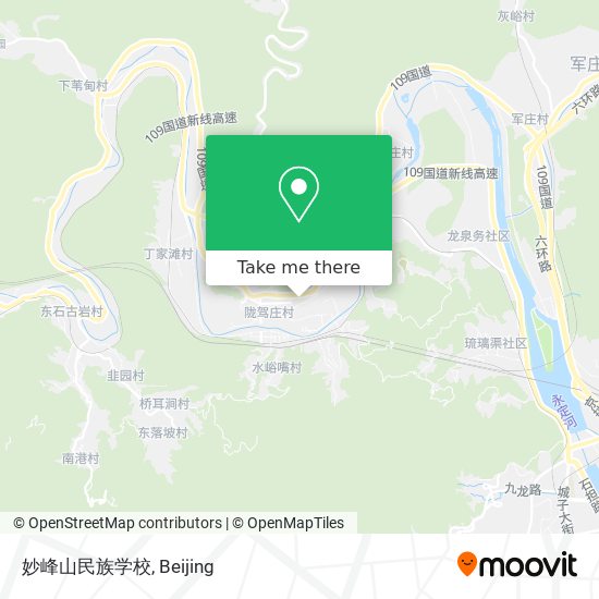 妙峰山民族学校 map