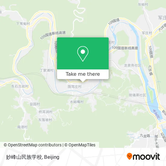 妙峰山民族学校 map