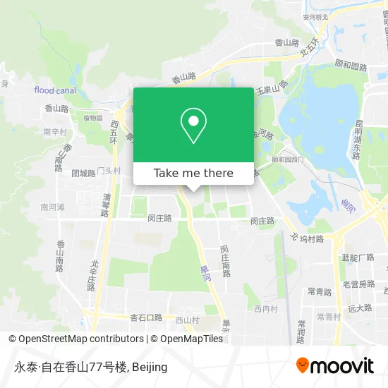永泰·自在香山77号楼 map