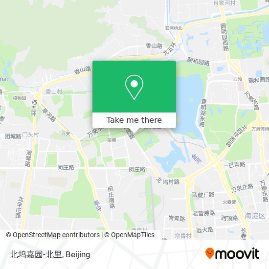北坞嘉园-北里 map