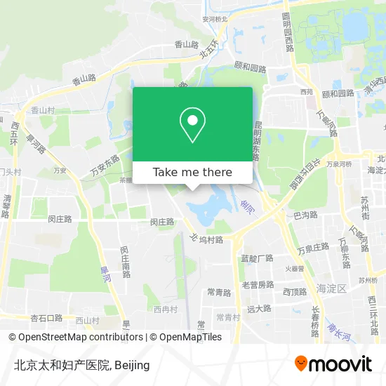 北京太和妇产医院 map